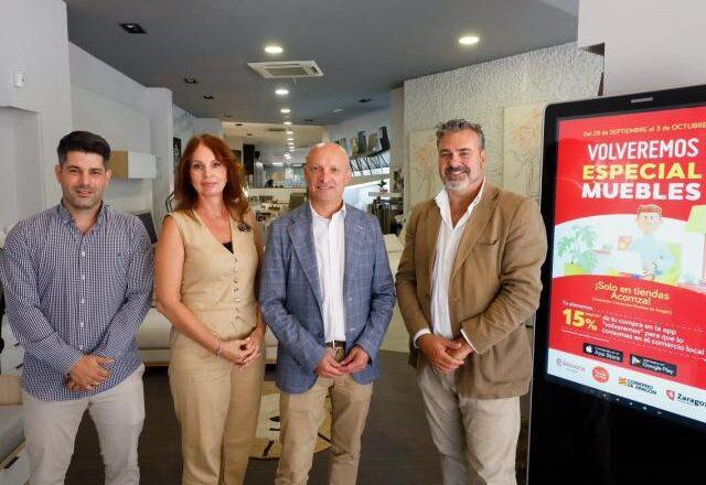 Volveremos lanza una innovadora campaña del sector del mueble en 54 tiendas de Aragón