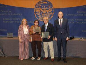 El consejero de Sanidad se une al Colegio Oficial de Farmacéuticos de Zaragoza en la celebración de su patrona
