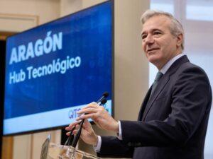 Jorge Azcón destaca que el Proyecto Rhodes creará 3.400 empleos y aportará más de un millón de euros en impuestos anuales a Calatorao