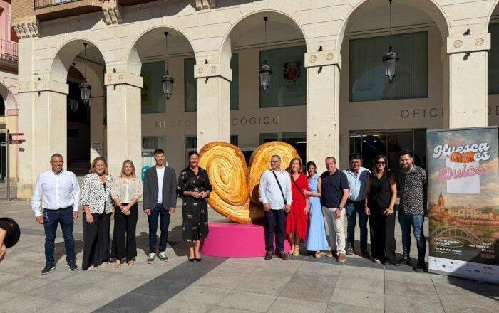 Huesca lanza la III Feria Huesca es Dulce: más propuestas y mayor proyección nacional del 16 al 18 de octubre con 22 casetas, talleres y el concurso de la Mejor Palmera de Mantequilla de España