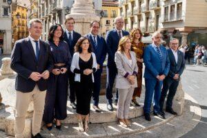 Joaquín Juste destaca la relevancia de la unión territorial para impulsar el proyecto del Cantábrico Mediterráneo