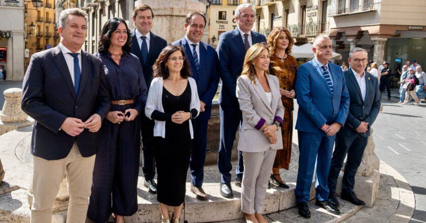 Joaquín Juste destaca la relevancia de la unión territorial para impulsar el proyecto del Cantábrico-Mediterráneo