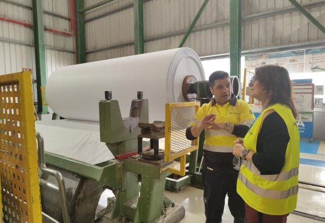 Eva Valle resalta la pujanza e innovación de Torraspapel