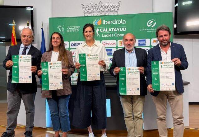 Cien jugadoras profesionales competirán en el Iberdrola Calatayud Ladies Open de golf del 14 al 16 de octubre