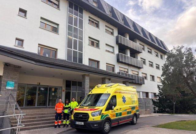 Jaca estrena una ambulancia de Soporte Vital Avanzado con médico disponible 24 horas al día, todos los días del año