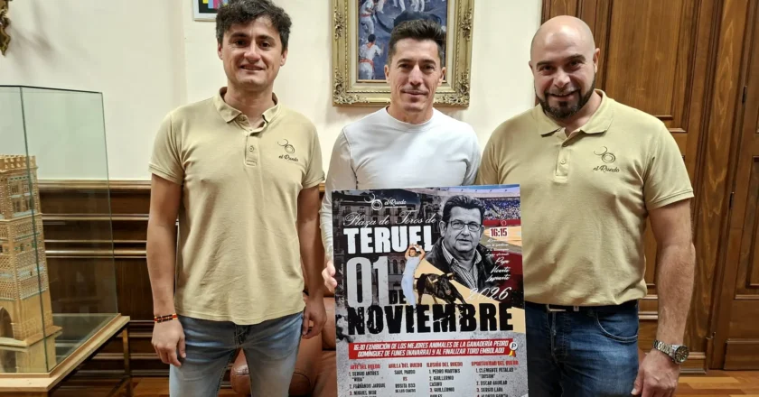 La Plaza de Toros de Teruel homenajea a Pepe Vicente Lapuente el 1 de noviembre