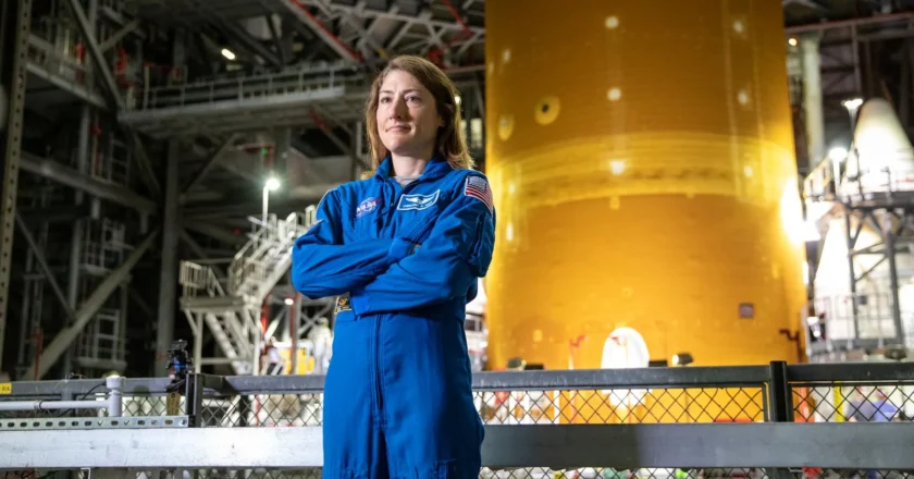 NASA designa a la astronauta Christina Koch como ingeniera jefa adjunta interina