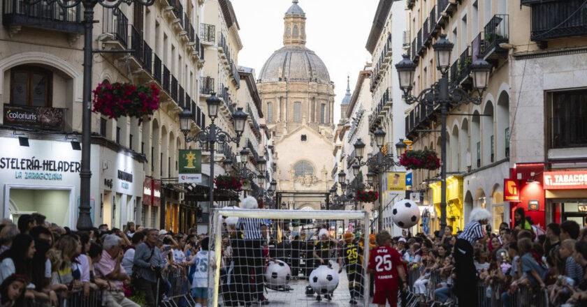 El desfile del Pregón transformará las calles de Zaragoza en una espectacular ceremonia olímpica para celebrar la Capital Europea del Deporte 2027